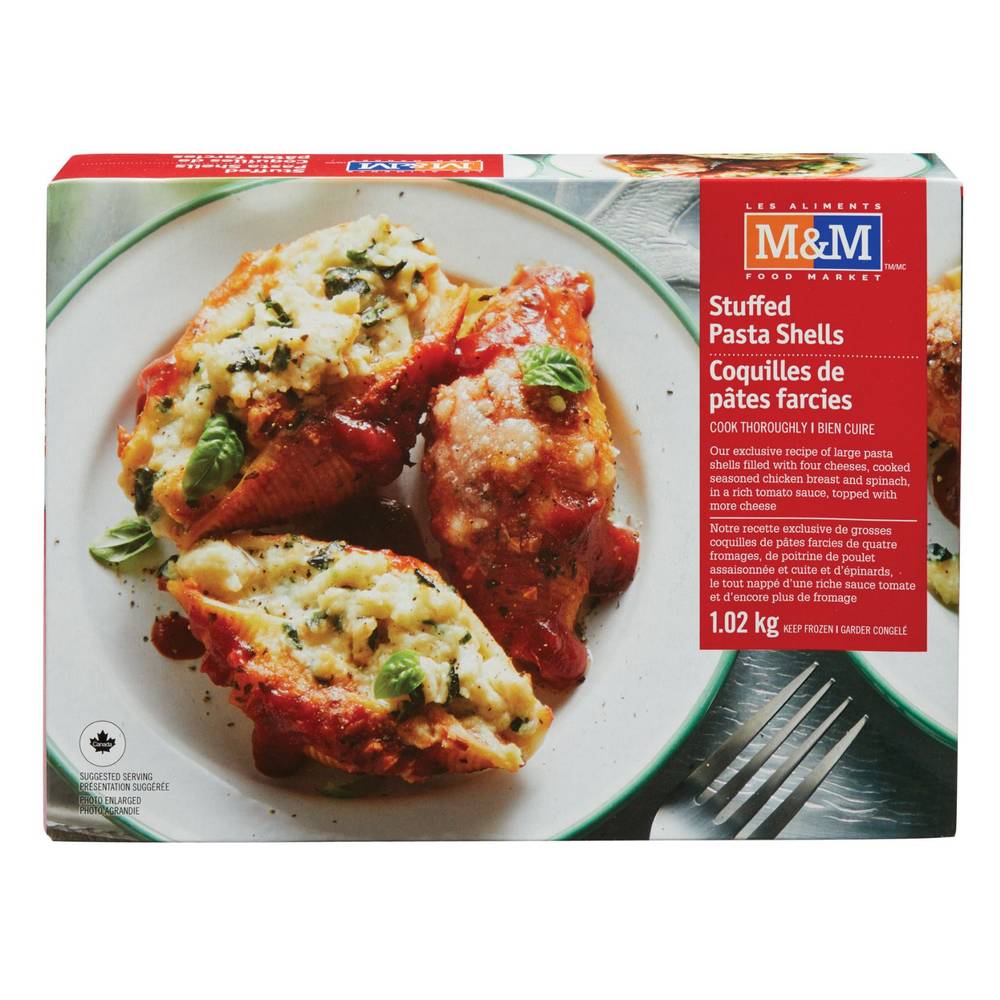 M&M Food Market Stuffed Pasta Shells (1.02 kg)