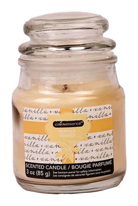 Star Lytes Apothecary Jar Candle, Vanilla (3 oz)