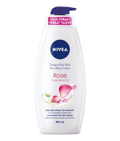 Nivea Rose and Almond Oil Indulging Body Wash (887 g)