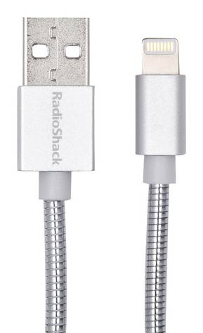RadioShack · Cable usb a lightning plata