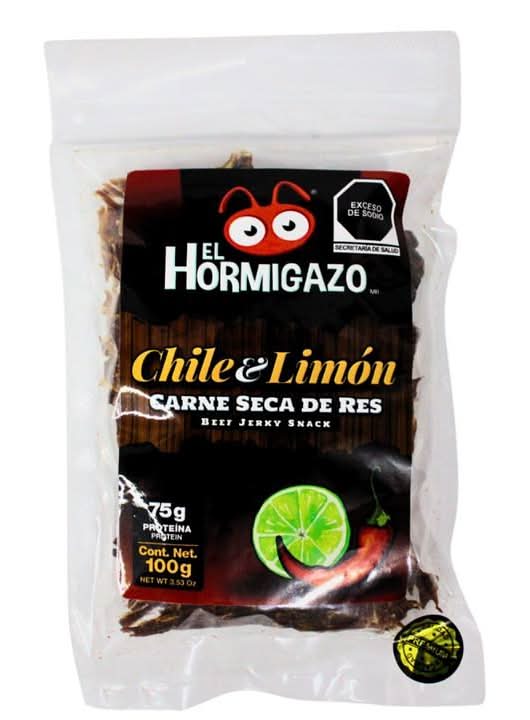 El Hormigazo · Carne seca de res (100 g)