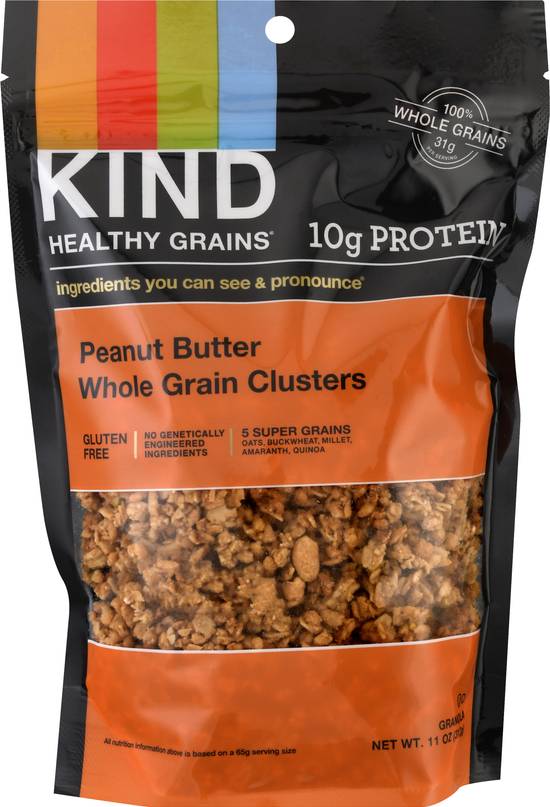 Kind Peanut Butter Whole Grain Clusters