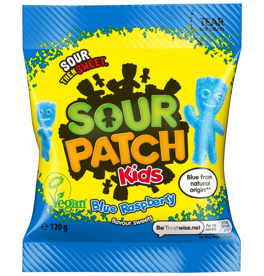 Sour Patch Kids Blue Raspberry 120g