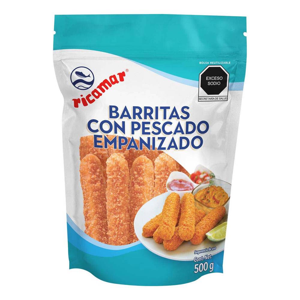 Ricamar barritas de pescado empanizado (500 g)