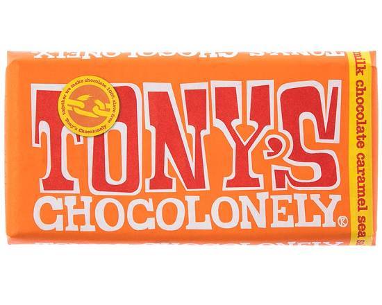 TONY'S CHOCOLONELY 焦糖海鹽牛奶巧克力 180G(乾貨)^301453889