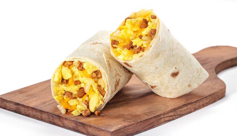 Sandwiches & Wraps|Chorizo, Egg, Cheese & Potato Burrito