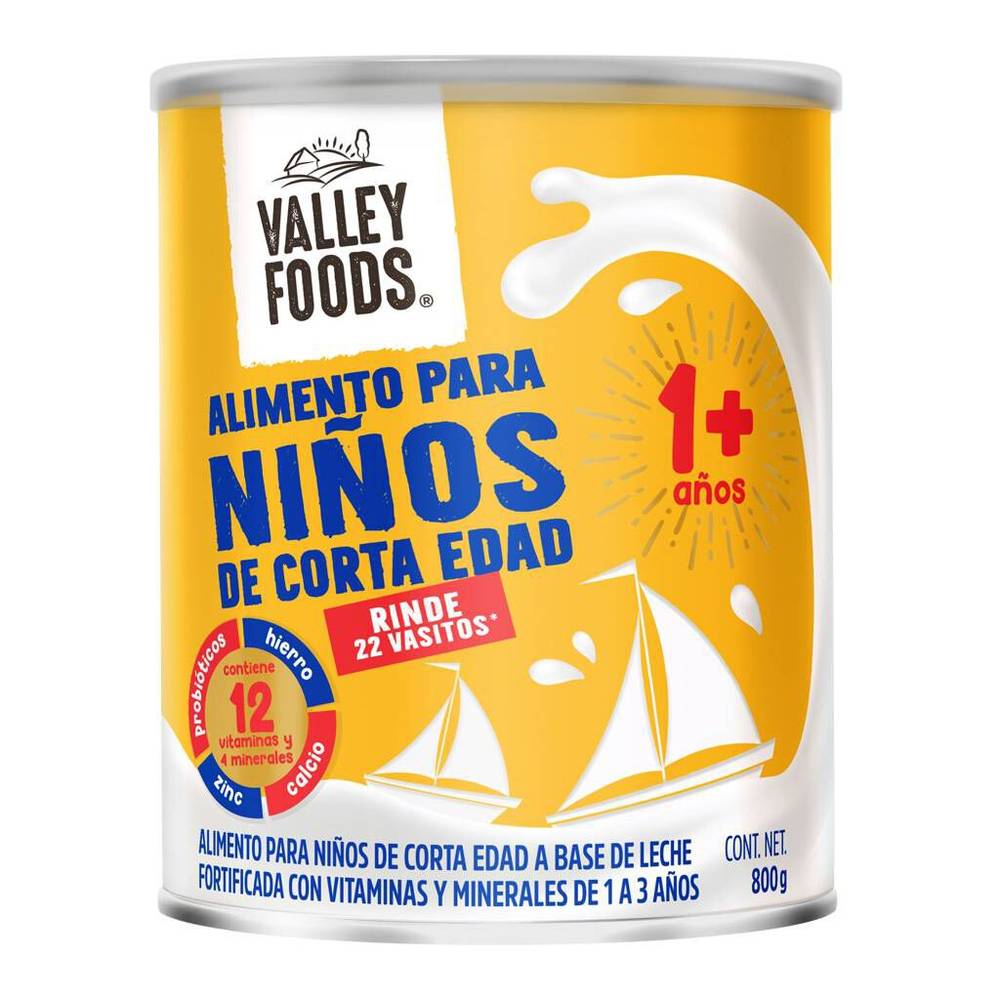 ALIMENTO VF  PARA NINOS  CORTA EDAD 800G