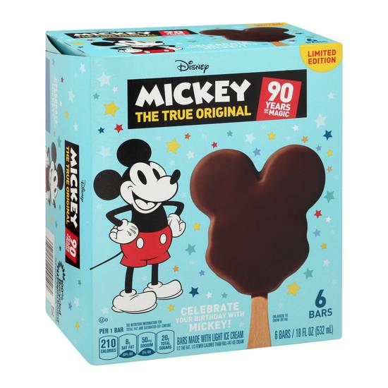 Disney Mickey Original Ice Cream Bar (6 ct)