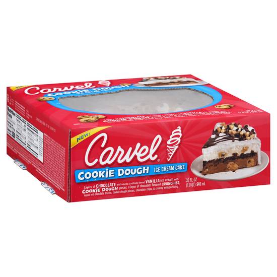 Carvel Cookie Dough Ice Cream Cake (32 fl oz)