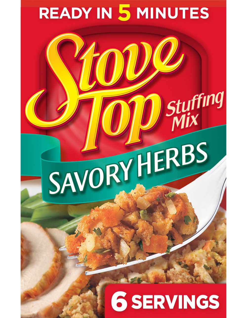 Stove Top Stuffing Mix, Savory Herbs (6 oz)