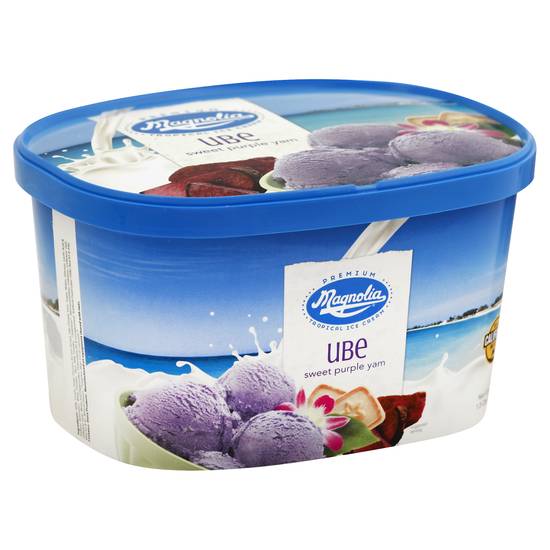 Magnolia Premium Ube Sweet Purple Yam Ice Cream (1.5 quarts)