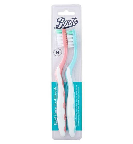 Boots Total Care Toothbrush 2 Pack