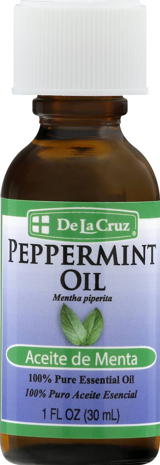 De La Cruz 100% Pure Peppermint Oil (1 fl oz)