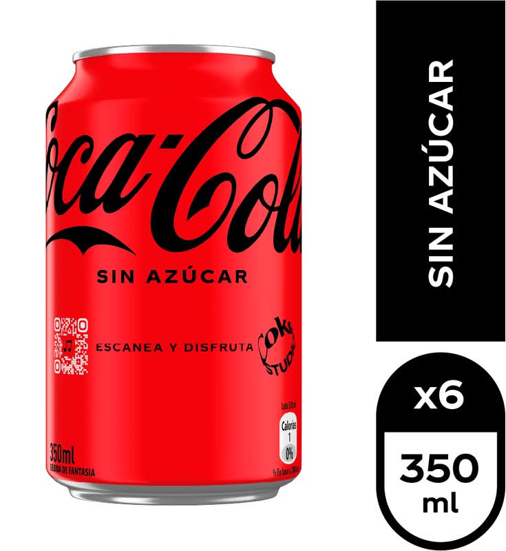 Coca-Cola · Refresco sin azúcar (6 x 350 ml)