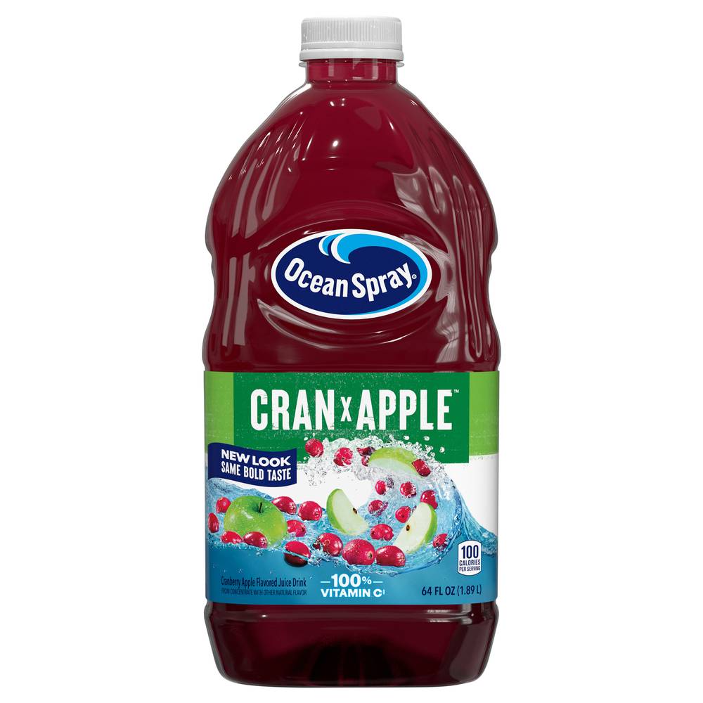 Ocean Spray Drink Juice, Cranberry Apple (64 fl oz)