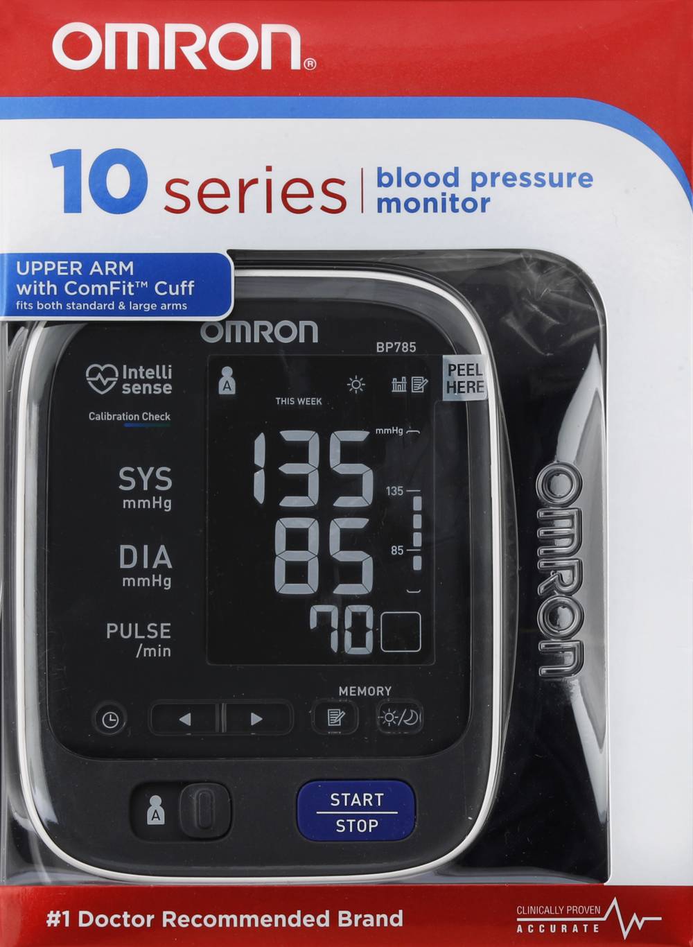 OMRON Blood Pressure Monitor, Black