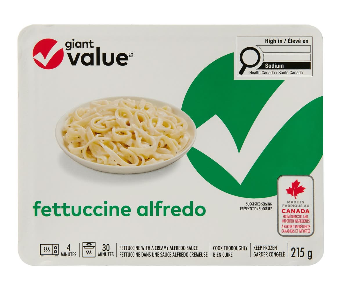 Giant Value Fettucine Alfredo (215 g)