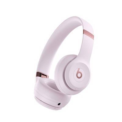 Beats Solo 4 Bluetooth Wireless on Ear Headphones (cloud pink)