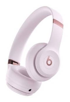 Beats Solo 4 on Ear Wireless Headphones, Cloud Pink