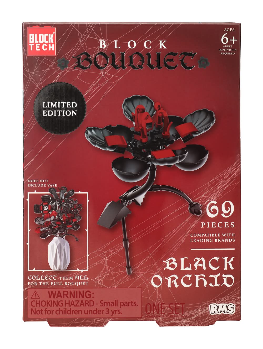 Block Tech® Limited Edition Block Bouquet Set Black Orchid
