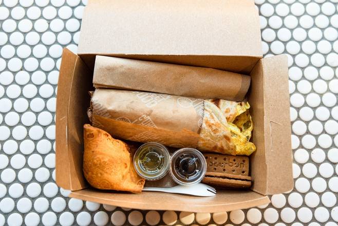 Individual Meals:  Kathi Roll Box