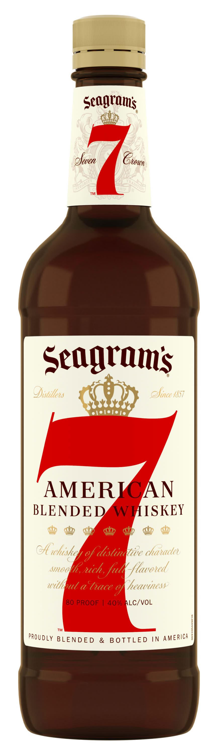 Seagram's 7 American Blended Whiskey (750 ml)