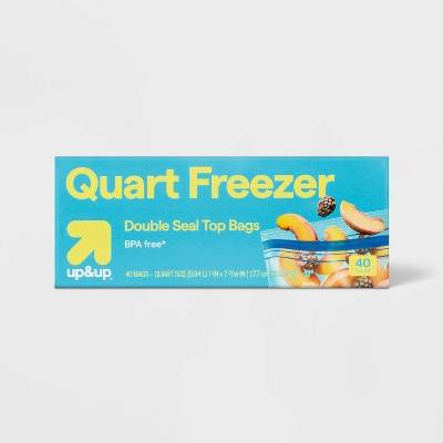 up&up Quart Freezer Storage Bags (40 ct)