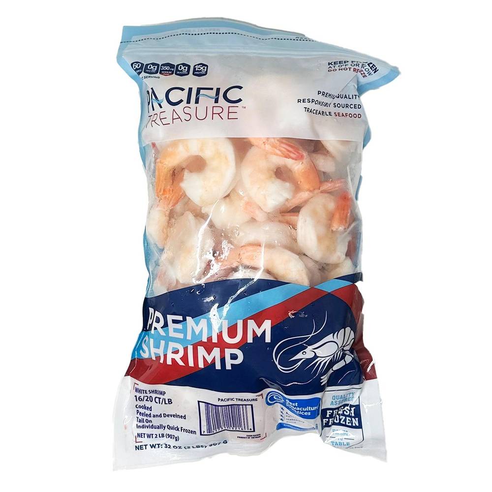 Pacific Treasure Premium Cooked White Shrimp (32 oz)