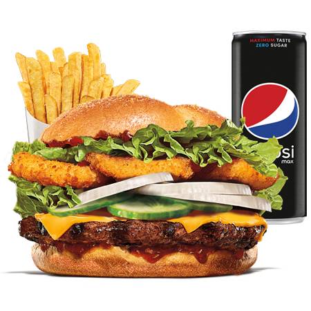 Summer Crunch Plant-Based Burger Zestaw