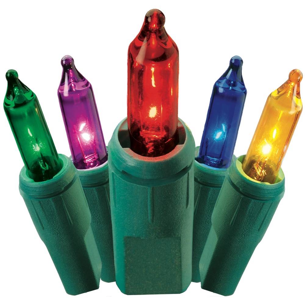 General Electric String-A-Long 100 Multicolored Miniature Lights, 20.6 ft