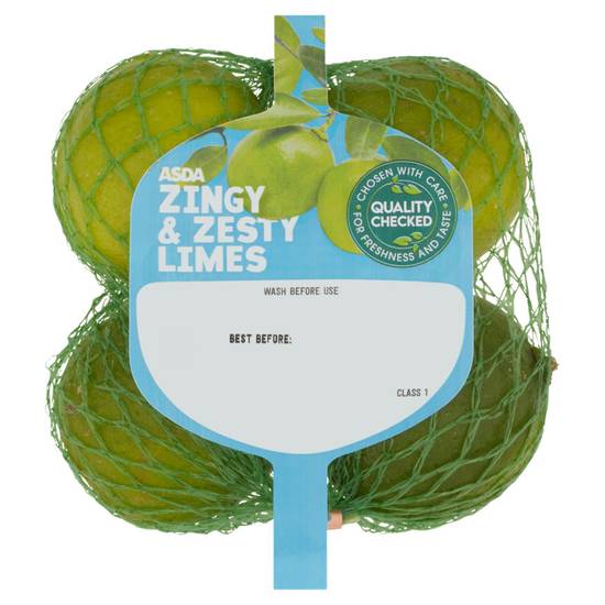 Asda 4 Zingy & Zesty Limes