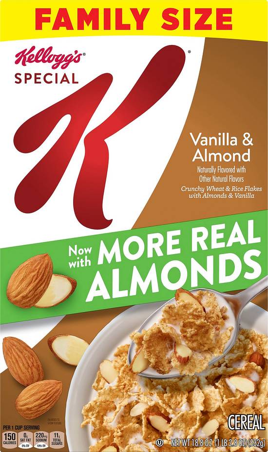 Special K Vanilla & Almond Breakfast Cereal