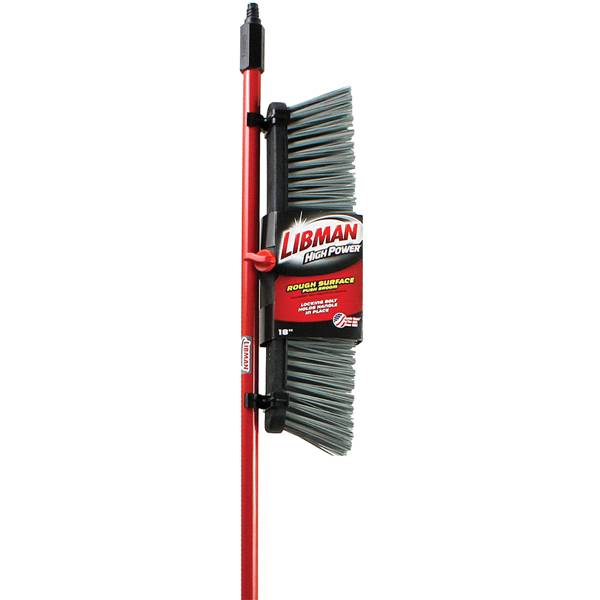 Libman High Power 18” Rough Surface Push Broom