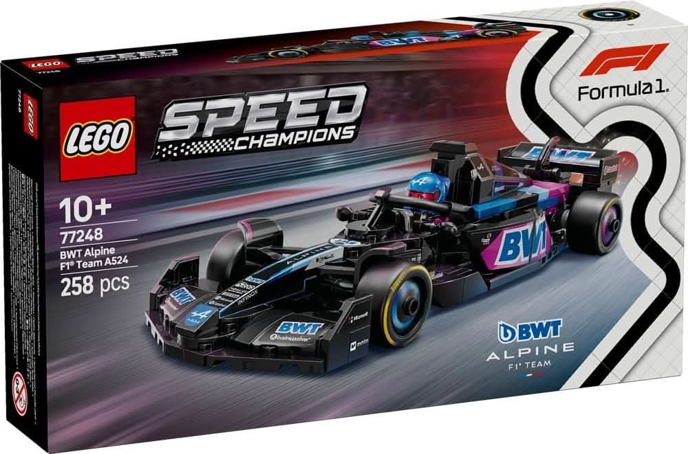 LEGO Speed Champions Bolid F1 BWT Alpine Team A524 77248