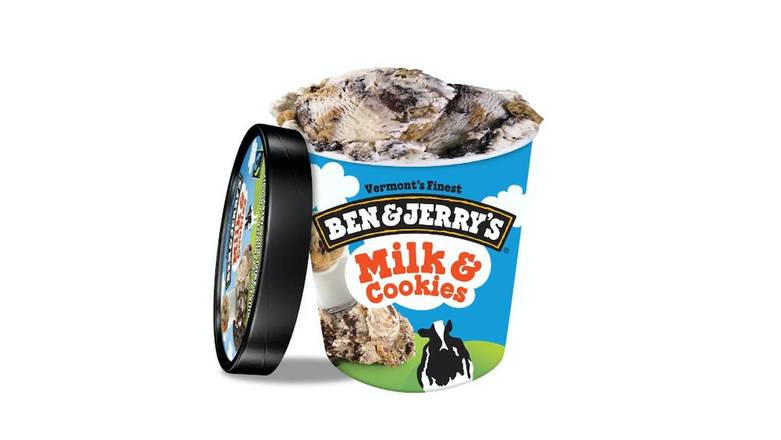 Ben and Jerrys Milk and Cookies Pint