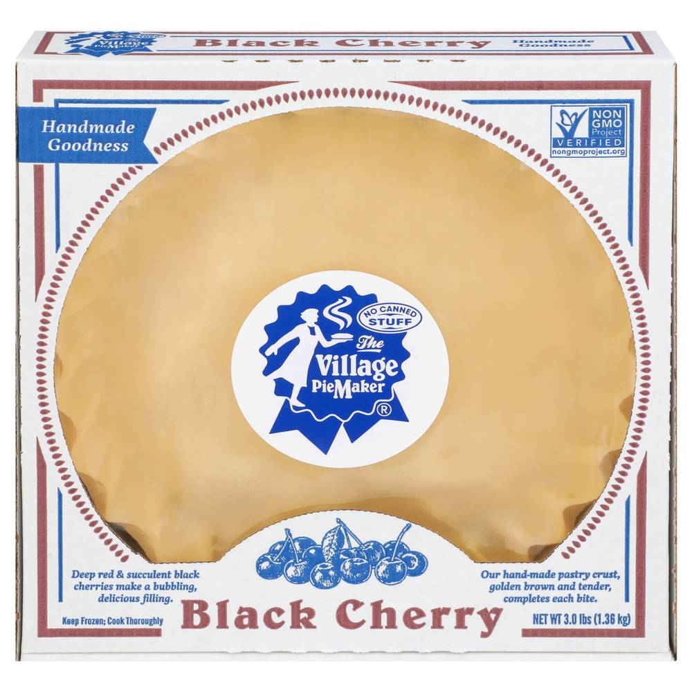 The Village PieMaker Black Cherry Pie (3 lbs)