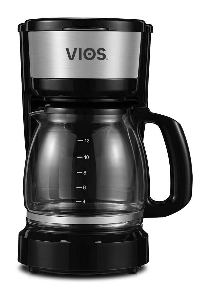 Vios · Cafetera 12 tazas, negro