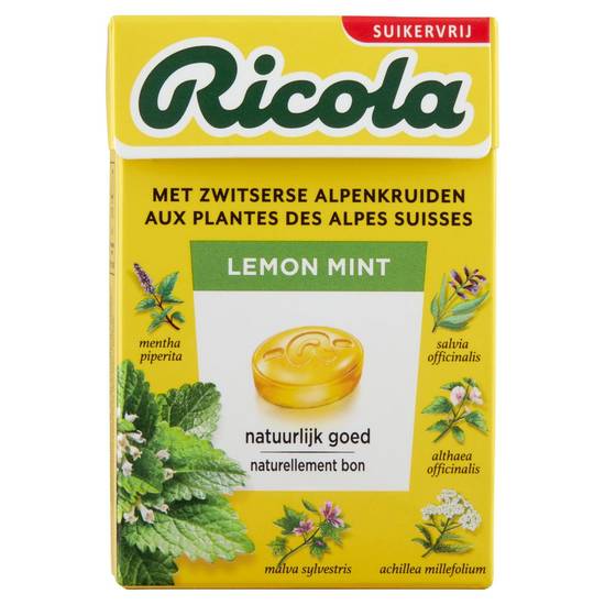 Ricola met Zwitserse Alpenkruiden Lemon Mint 50 g