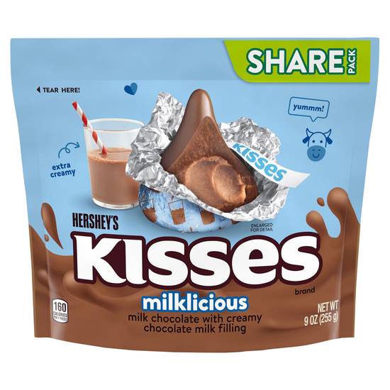 Hershey's Kisses Milklicious Milk Chocolate Candy