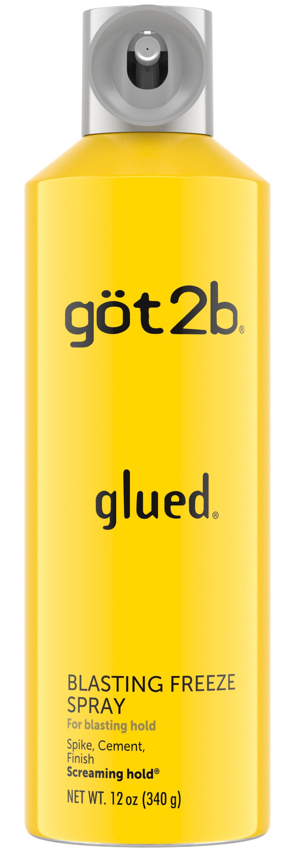 got2b Schwarzkopf Glued Blasting Freeze Hair Spray, Citrus (12 oz)