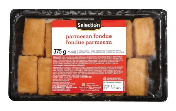 Selection fondue parmesan 15% m.g - parmesan fondue 15% m.f