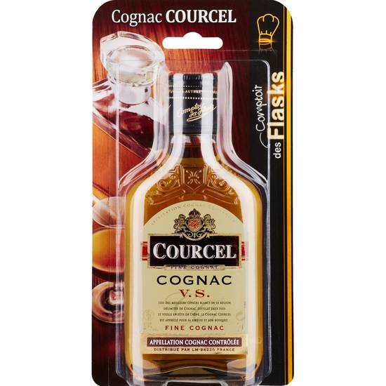 Courcel - Blister cognac fine v.s domestique (200 ml)