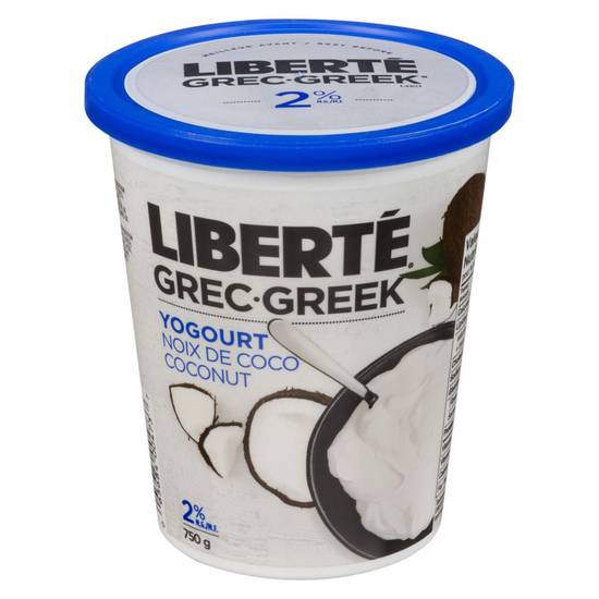 Liberté Greek Coconut Yogurt 2% (750 g)