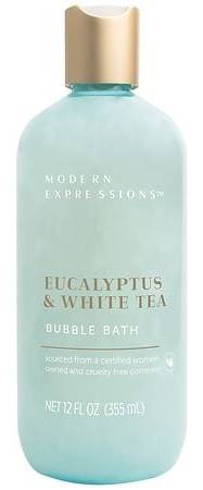 Modern Expressions Eucalyptus & White Tea Bubble Bath