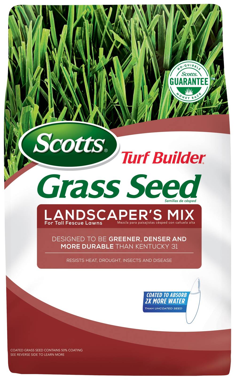 Scotts Turf Builder Landscaper's (South) 20-lb Mixture/Blend Grass Seed | 18344