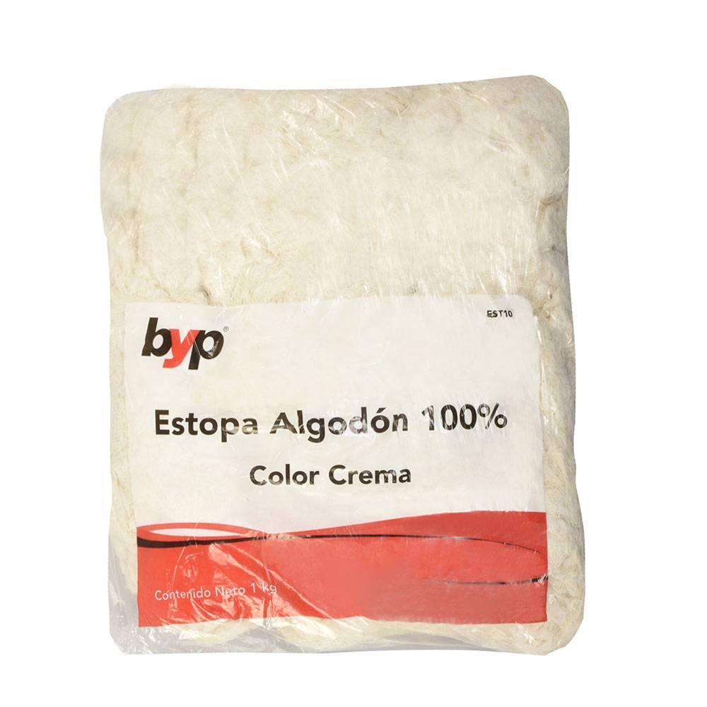 Byp estopa de algodón (bolsa 1 kg)