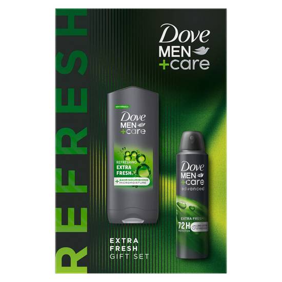 Multi Branded Dove Men+Care Deodorant Gift Set Extra Fresh 2 piece
