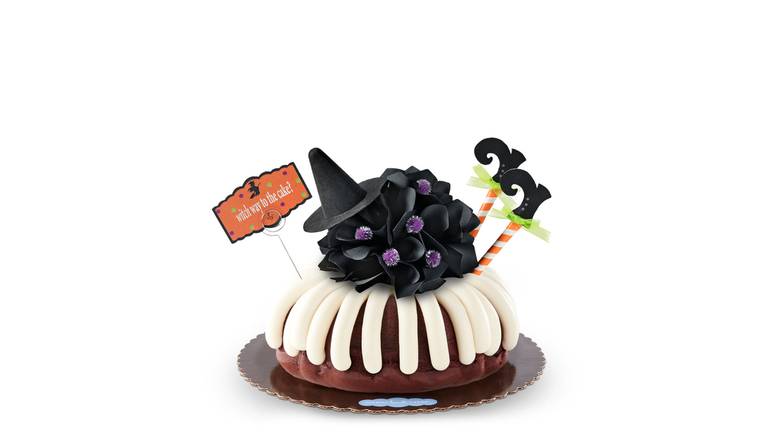 Witch Way to the Cake 10" Decorated Bundt Cake