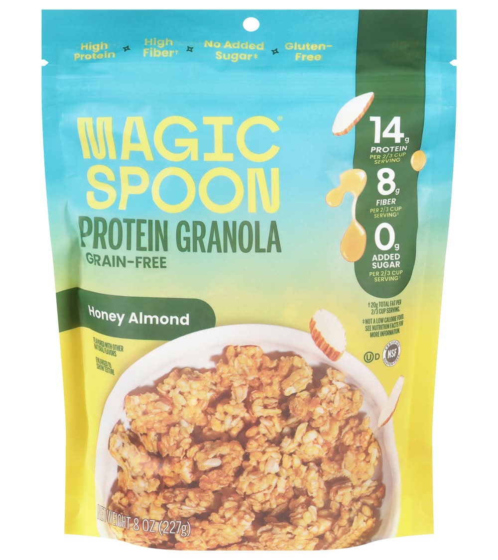 Magic Spoon Honey Almond Protein Granola, Honey; Almond (8 oz)