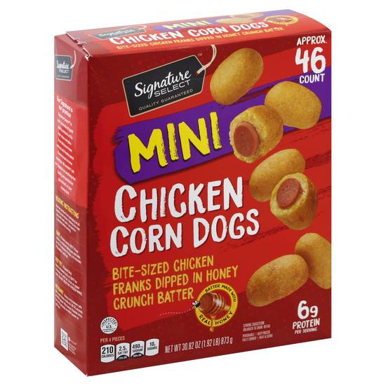 Signature Select Mini Chicken Corn Dogs (30.8 oz)